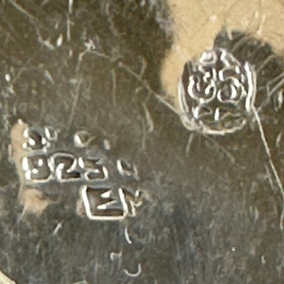 Mexican Sterling Aztec Calendar Pendant - Picture 8 of 10